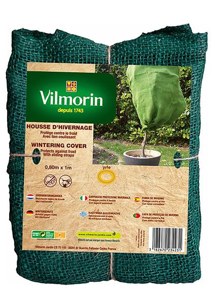 Croissance et protection des végétaux - Housse d'hivernage - 0.8 m x 1 m - face recto